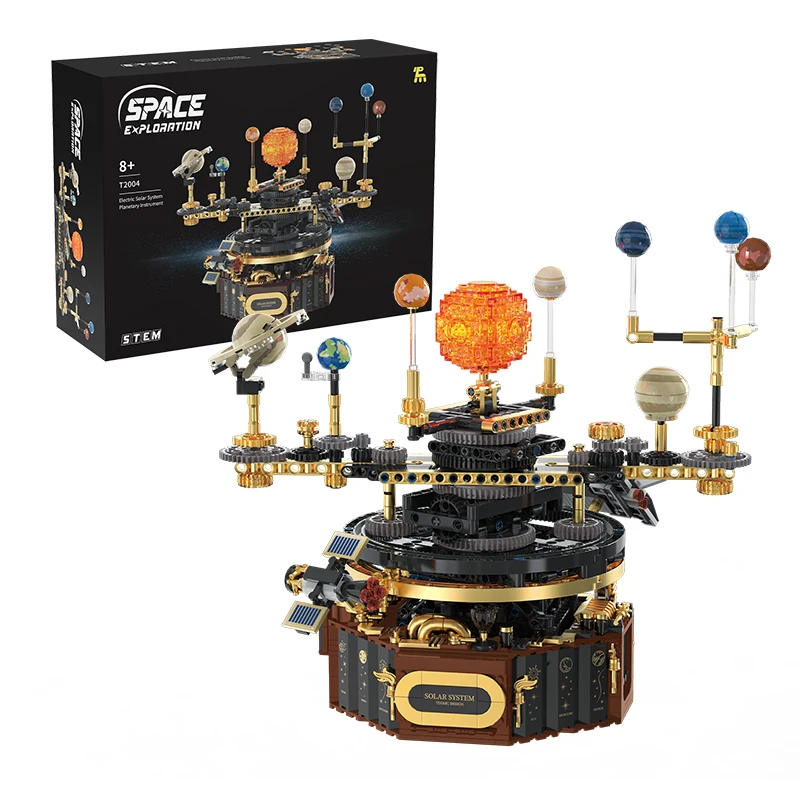 1098pcs Technical Solar System - Solar System Orrery บทวิจารณ์และราคา
