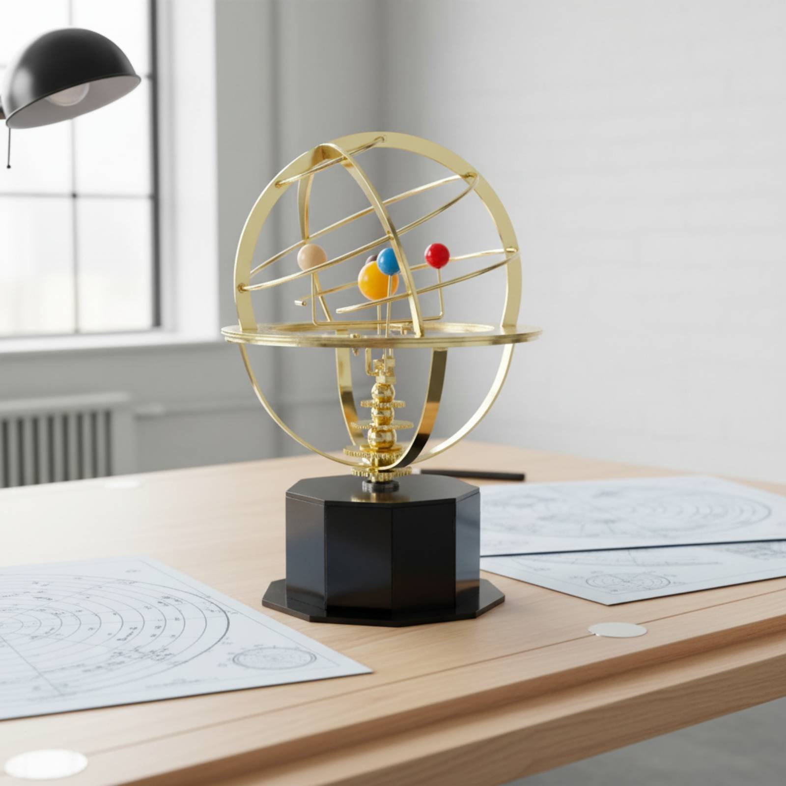 Orrery Model Educational Solar - Solar System Orrery บทวิจารณ์และราคา