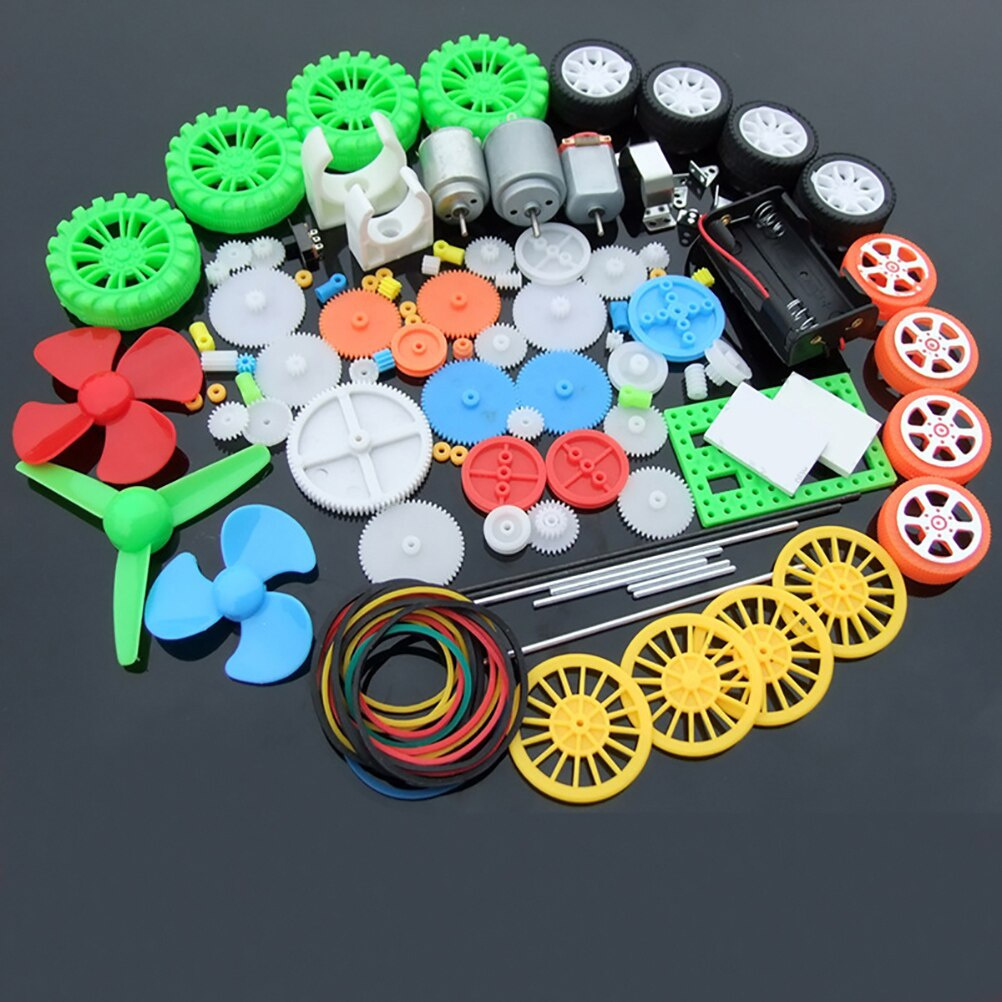 112pcs DC Motor Kit Electric M - Science Experiment บทวิจารณ์และราคา