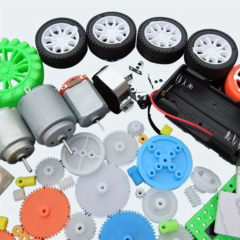 112pcs DC Motor Kit Electric M - Science Experiment บทวิจารณ์และราคา
