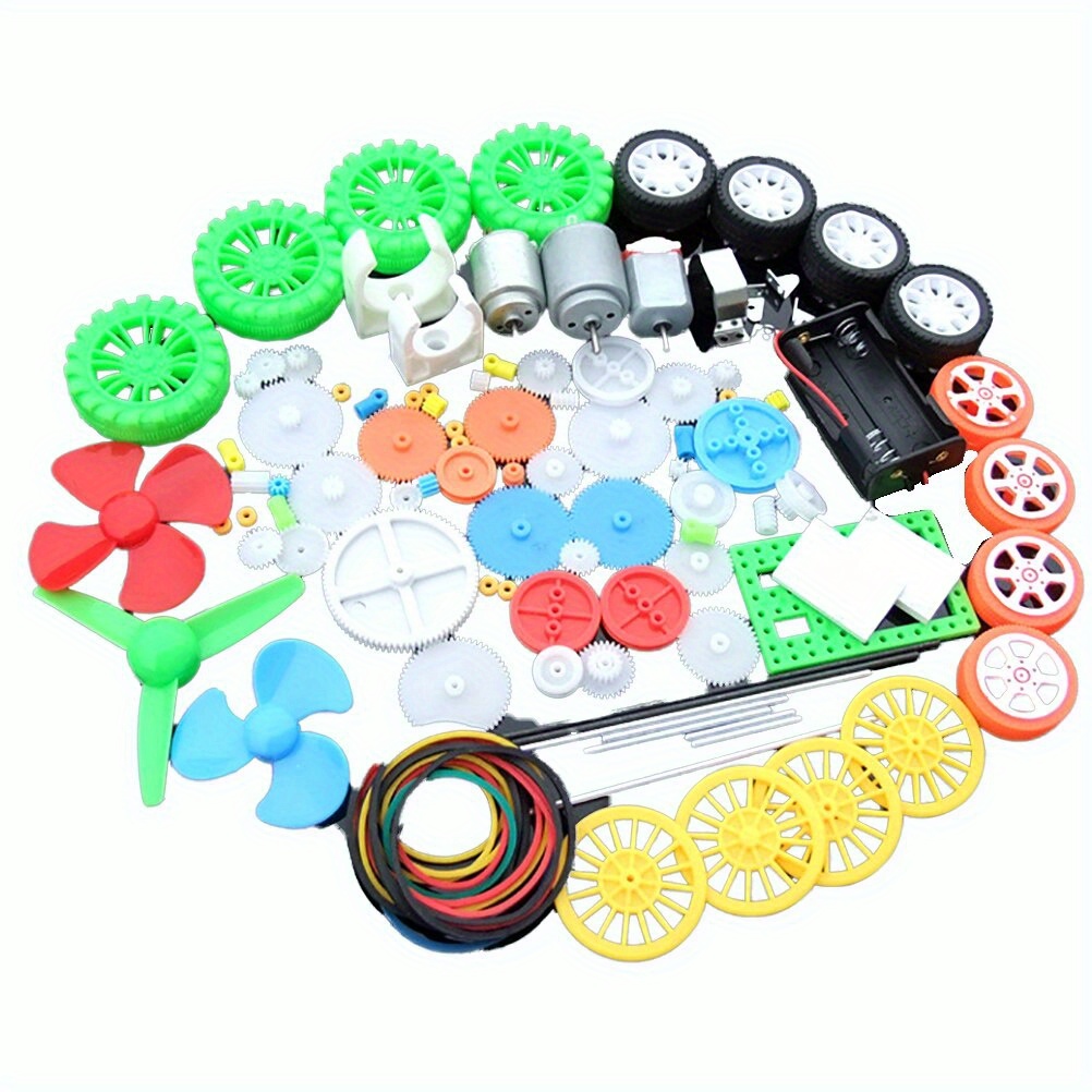 112pcs DC Motor Kit Electric M - Science Experiment บทวิจารณ์และราคา