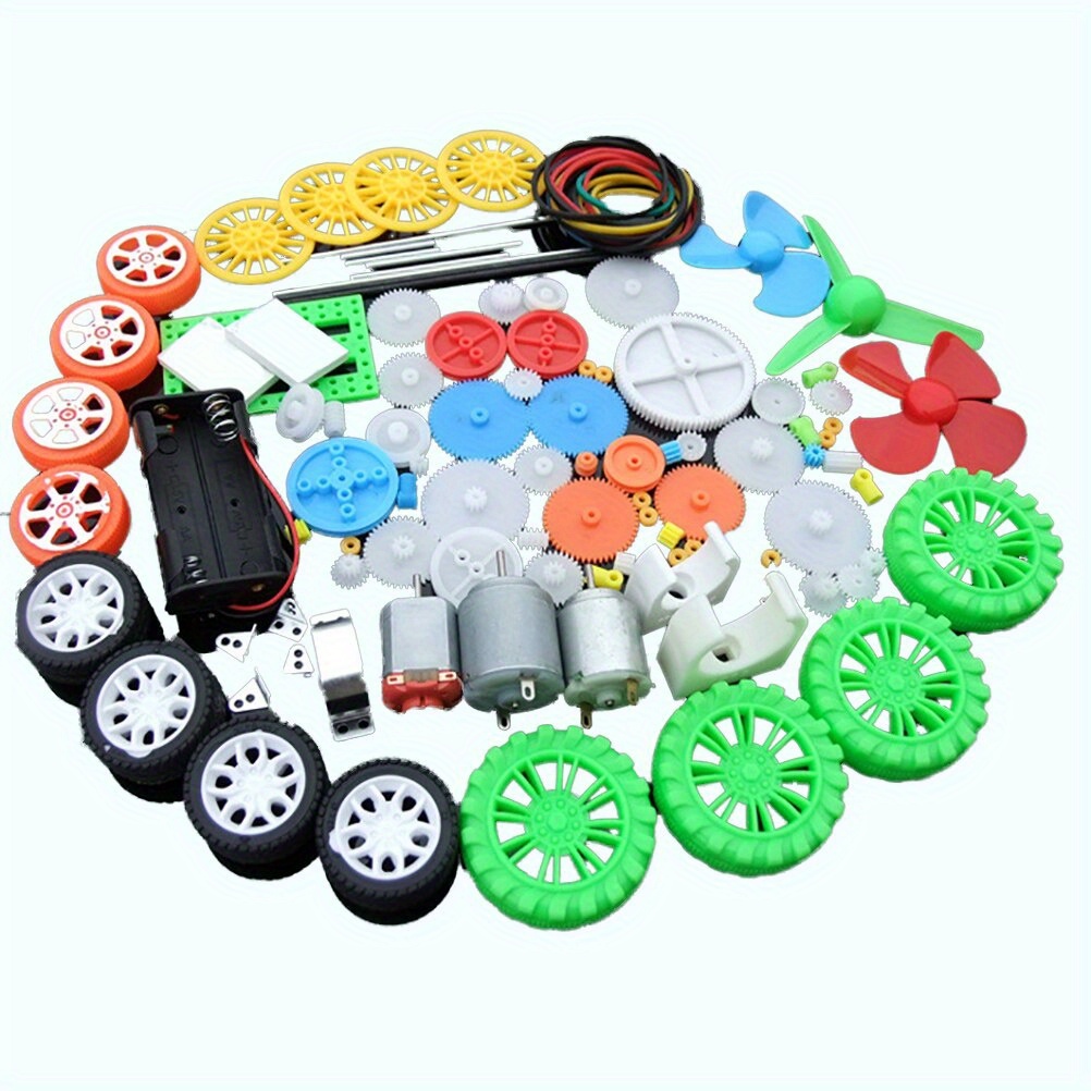 112pcs DC Motor Kit Electric M - Science Experiment บทวิจารณ์และราคา