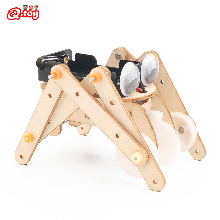 DIY Spider Robot STEM Toys Tec - Science Project Robot บทวิจารณ์และราคา