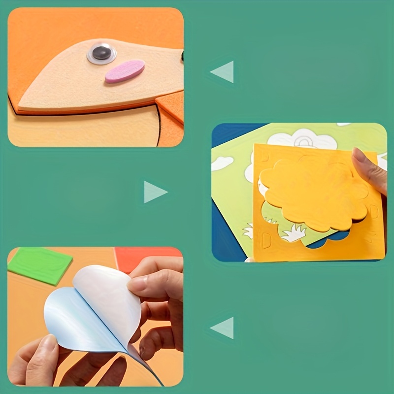 3D Stickers for Kids, Disposab - Science Project บทวิจารณ์และราคา