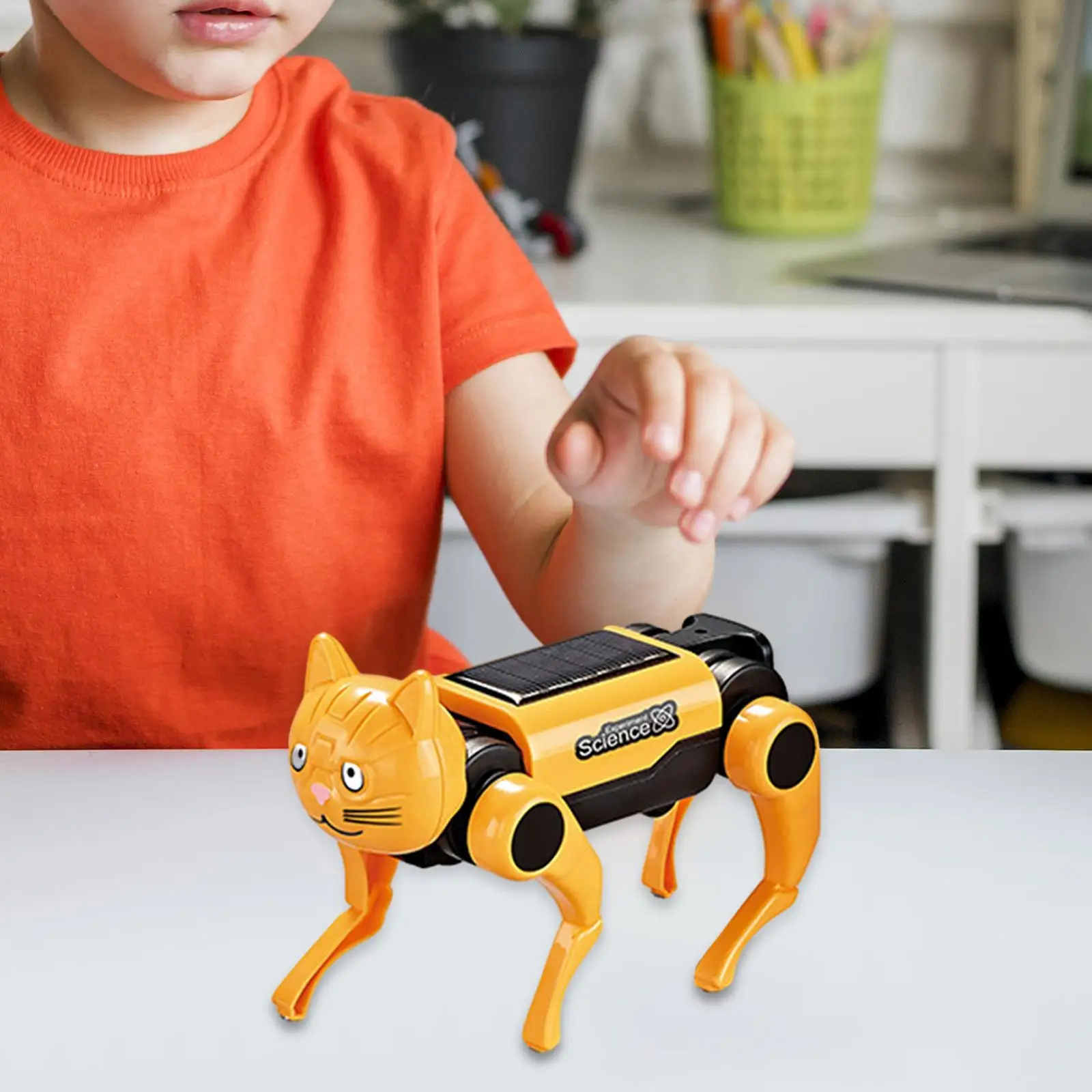 2IN1 Solar Robot Dog Replaceab - Science Project Robot บทวิจารณ์และราคา